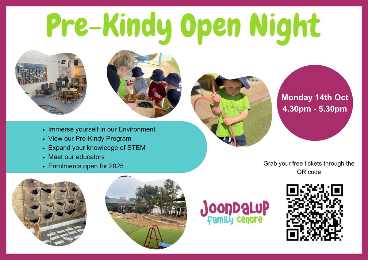 Pre-Kindy Open Night