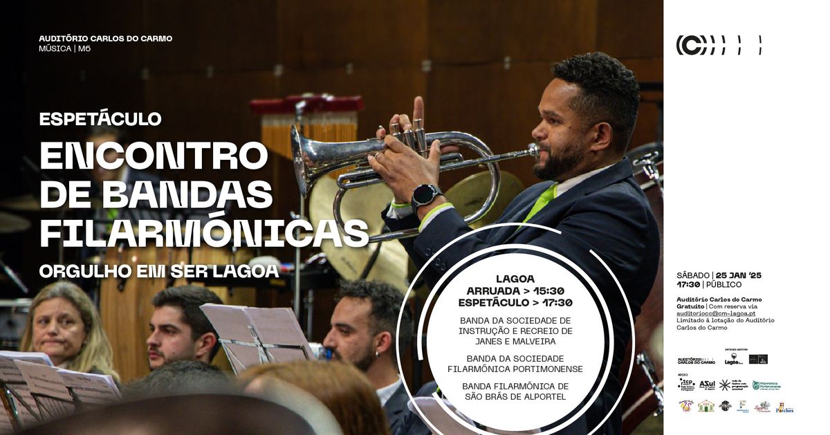 Encontro de Bandas Filarm\u00f3nicas | Orgulho em Ser Lagoa | Arruada & Espet\u00e1culo