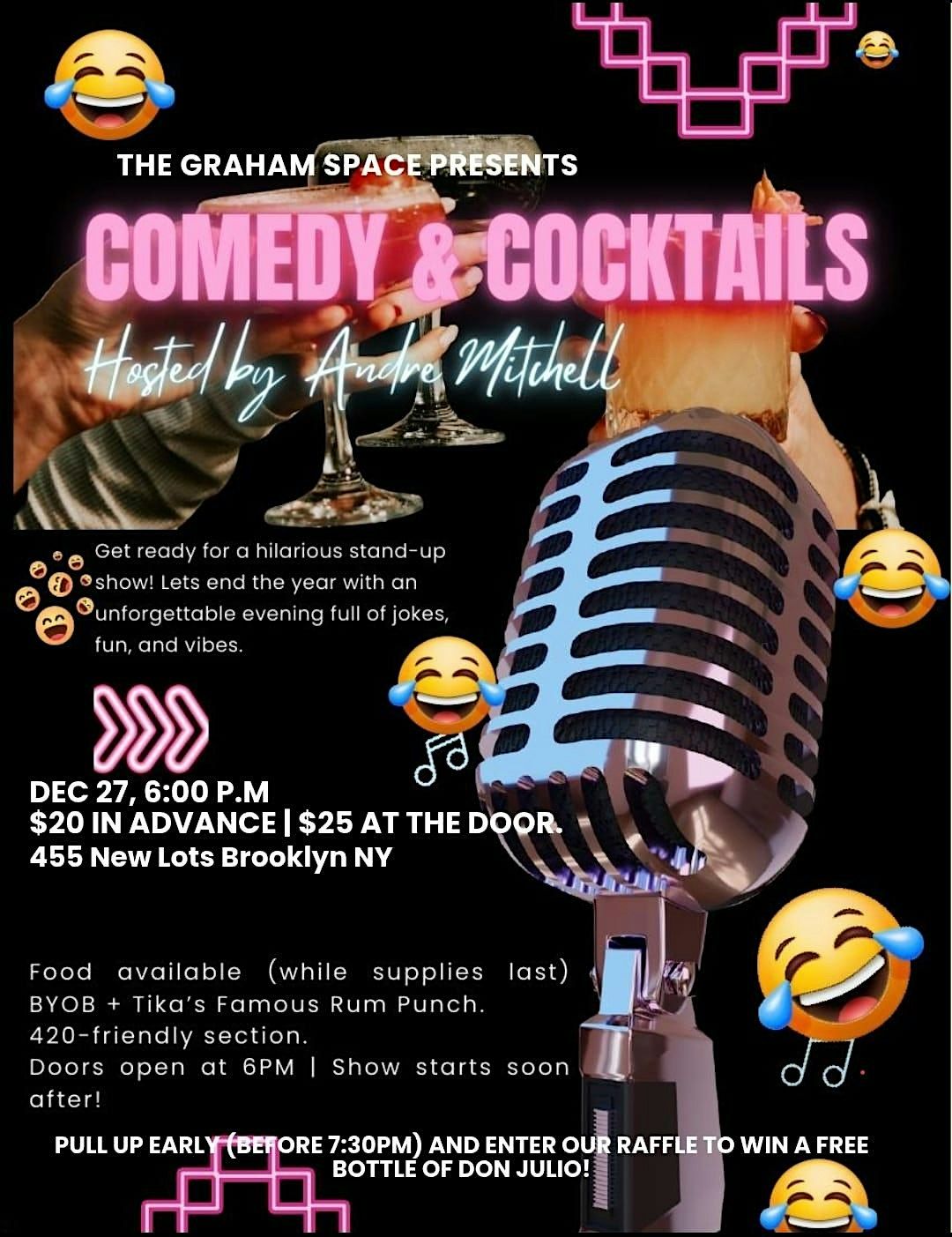 The Graham Space presents: Comedy & Cocktails