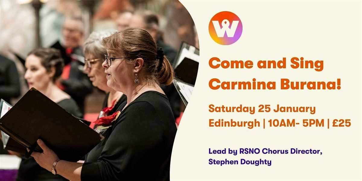 "Come and Sing" Carmina Burana with Waverley Care