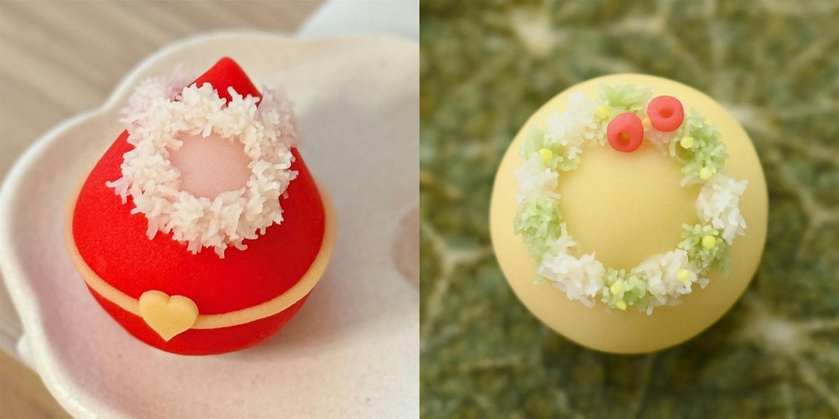 Christmas-Themed Wagashi-Making Workshop and Tea Ceremony