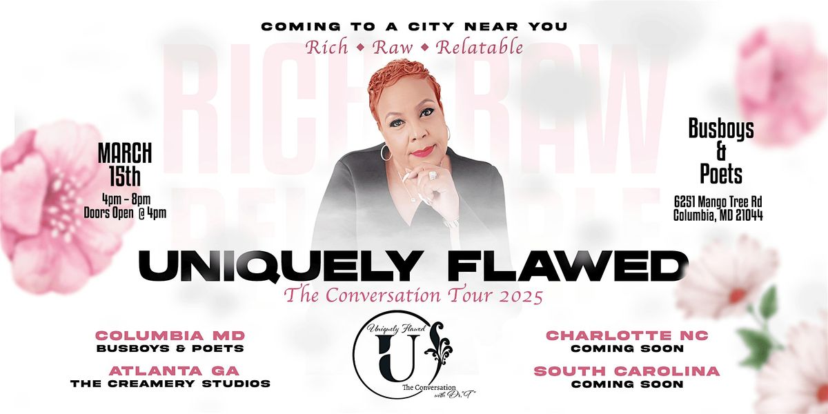 Uniquely Flawed The Conversation Tour  2025