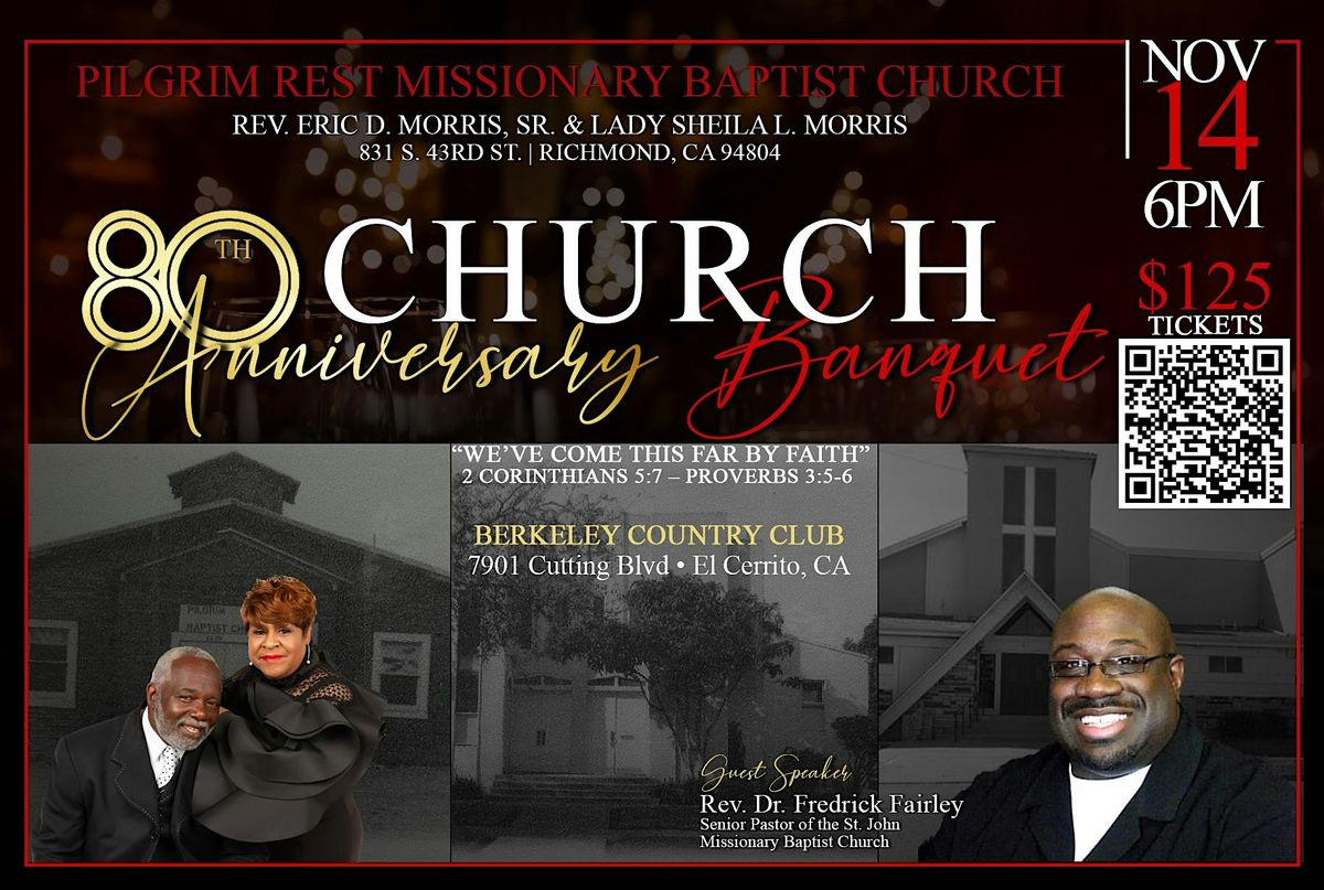 80th Church Anniversary Banquet