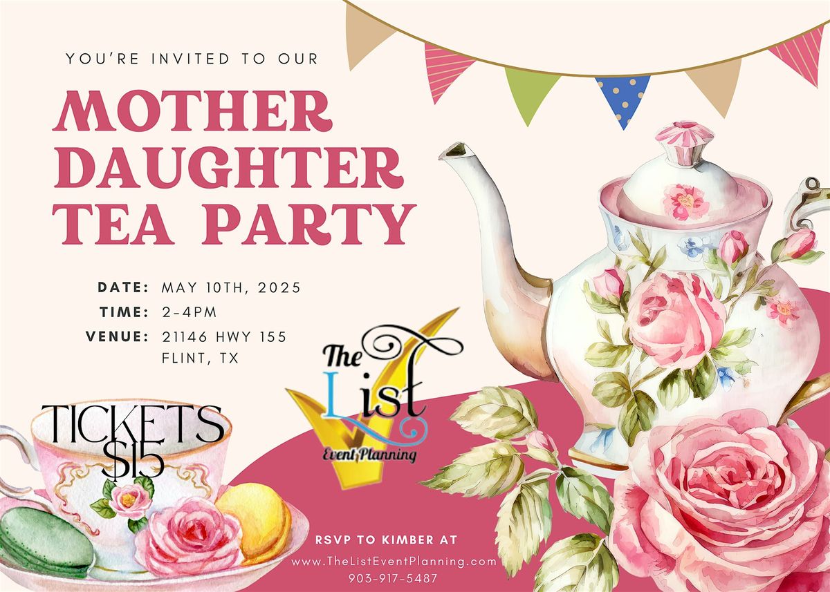 Mother Daughter Tea PARTY