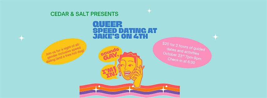 Boo's Bae's and They's Queer SpeedDating!