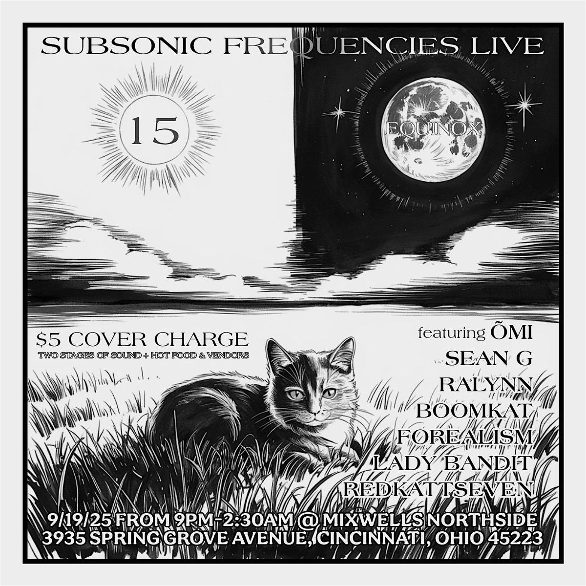 Subsonic Frequencies Live 15: Equinox