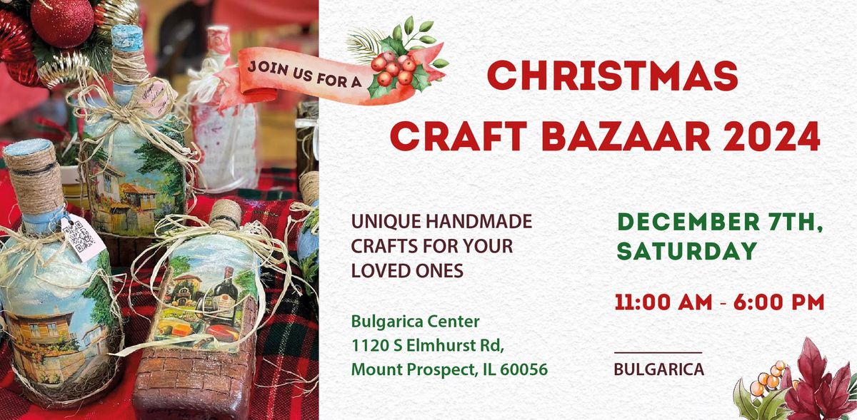 Bulgarica Christmas Craft Bazaar 2024