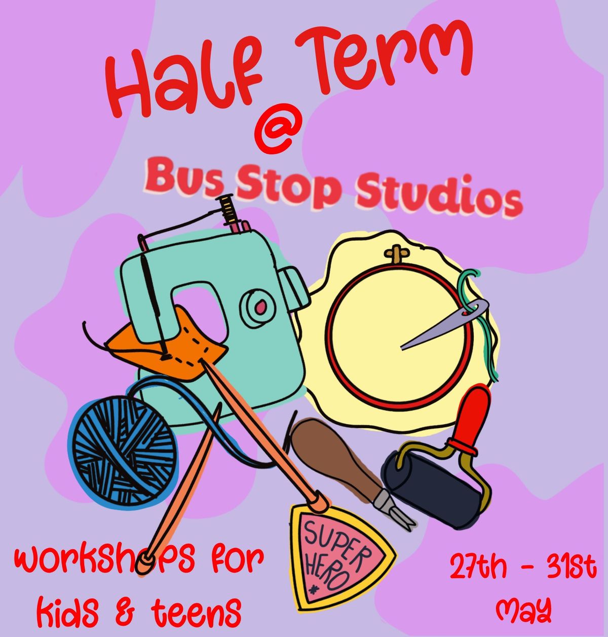 Half Term Kids & Teens Creative Workshops 