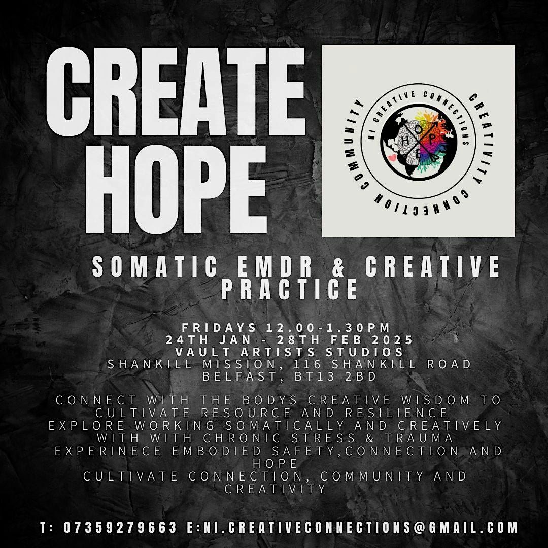 Create Hope - Somatic EMDR & Creative Practice (6 Weeks)