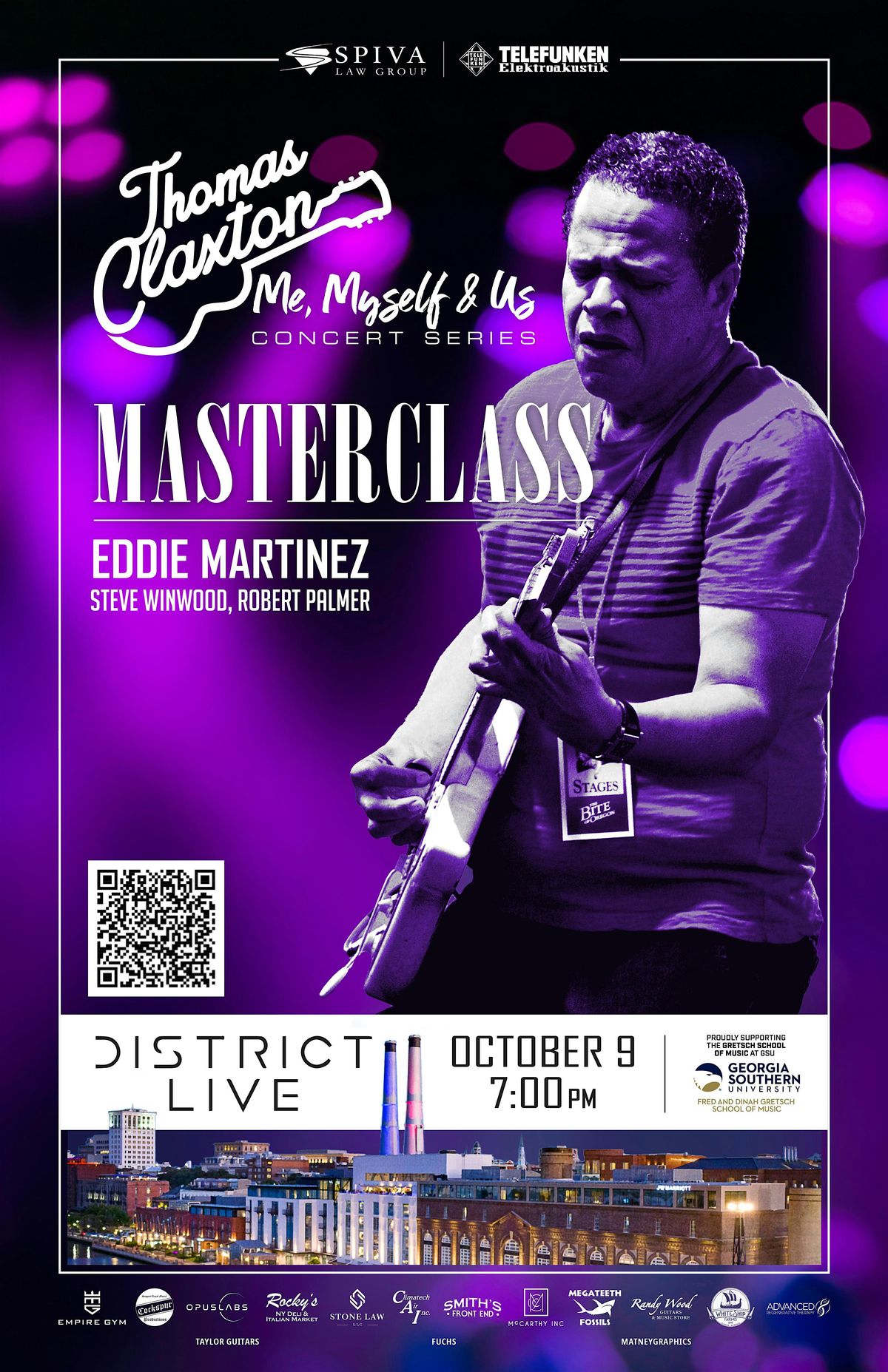 Me, Myself, & Us Productions: "Guitar Masterclass" with Eddie Martinez