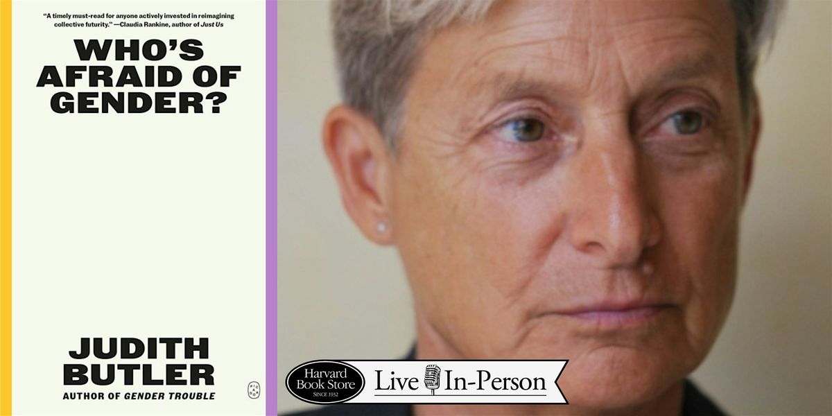 Judith Butler at The Brattle Theatre