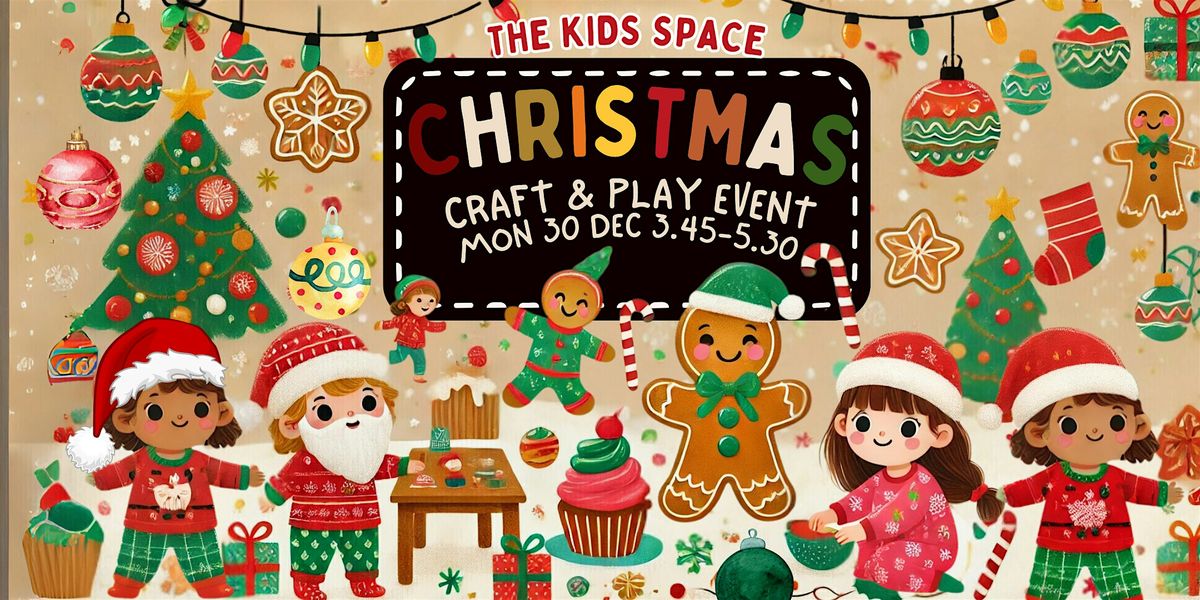 The Kids Space Christmas Cookie Decorating & Play Event