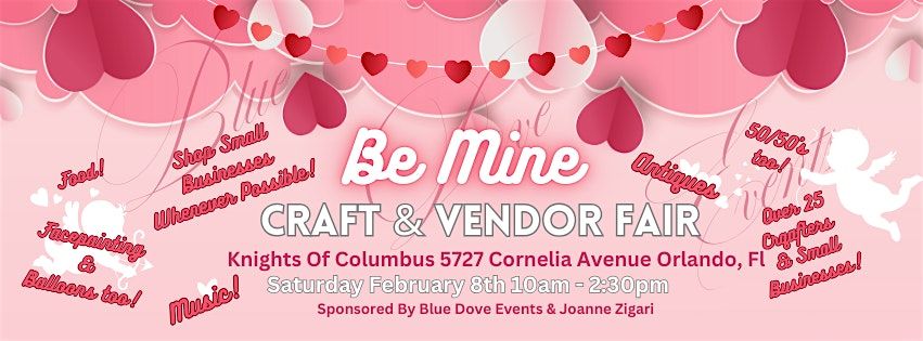 "Be Mine" Craft & Vendor Fair