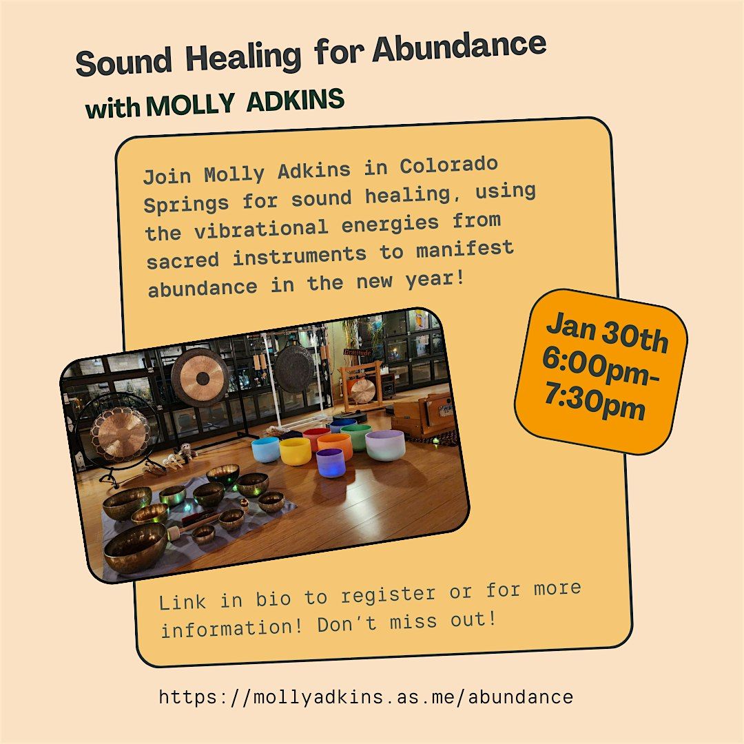 Sound Healing for Abundance