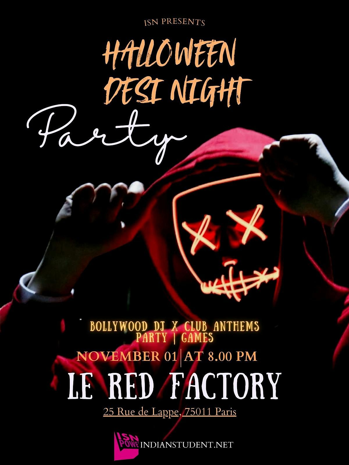 Halloween Desi Night Party by ISN