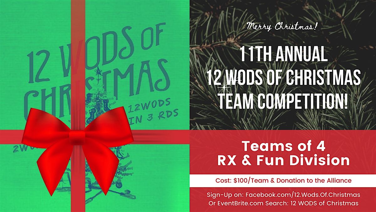 12th Annual 12 WODS of Christmas