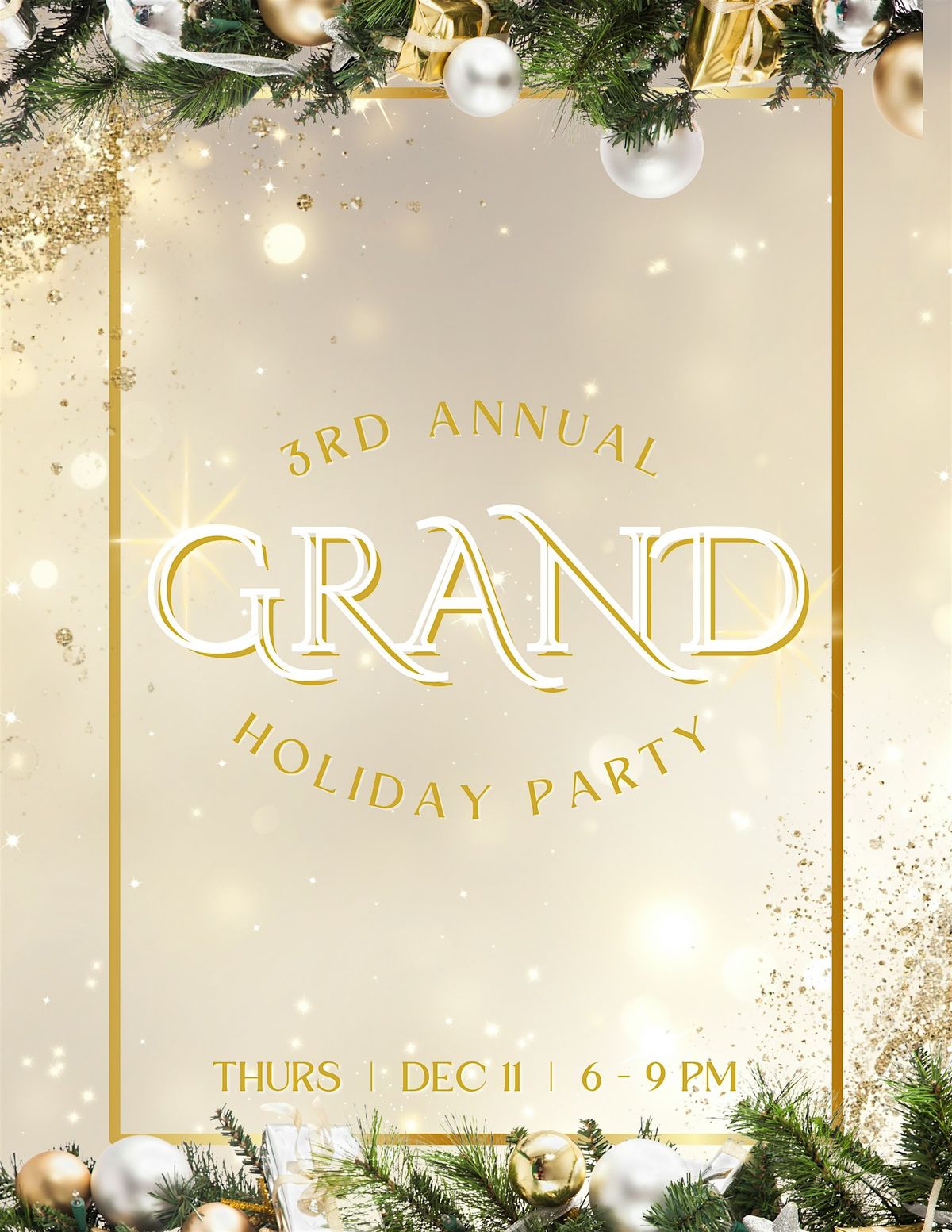 3rd Annual GRAND Holiday Party