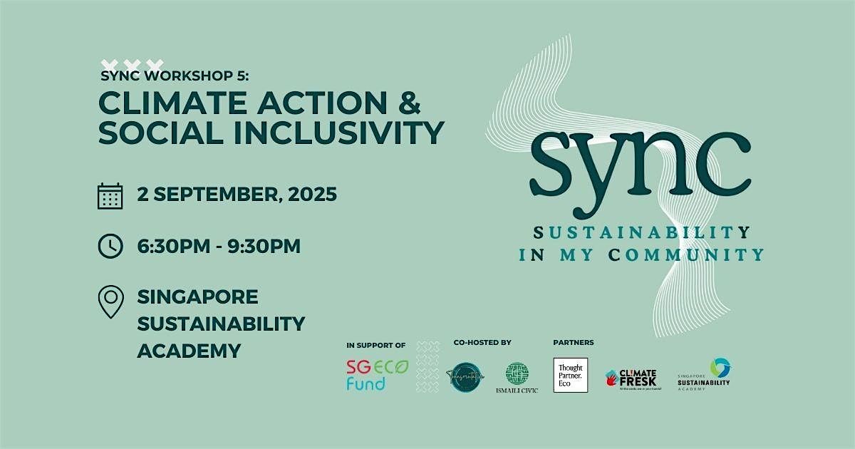 Sustainability workshop: Climate Action & Social Inclusivity