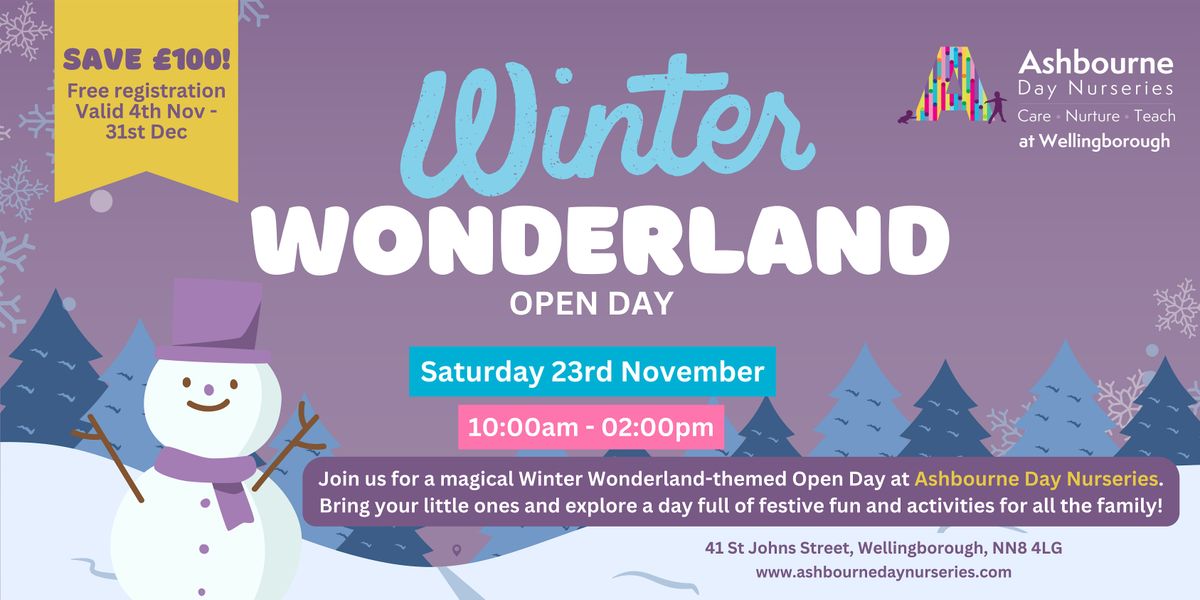 Winter Wonderland Open Day