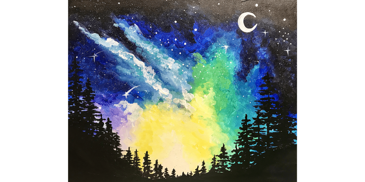 Among the Cosmos - Paint and Sip in Houston | Classpop!\u2122
