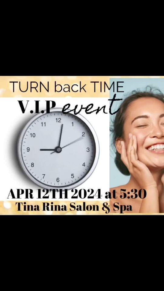 Turn Back Time Spa Event 