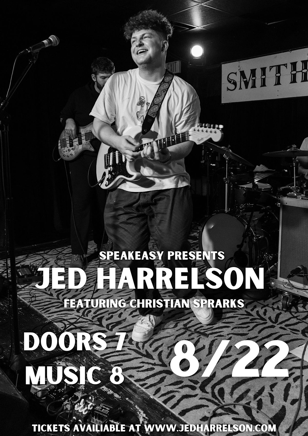 An Evening with Jed Harrelson at Speakeasy