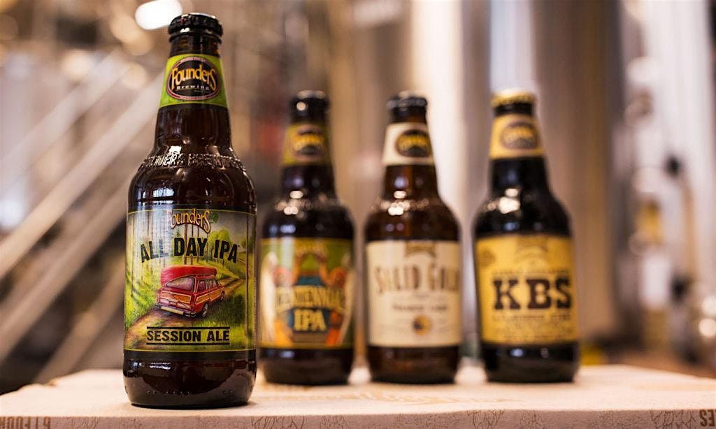 Founders Brewing Tasting