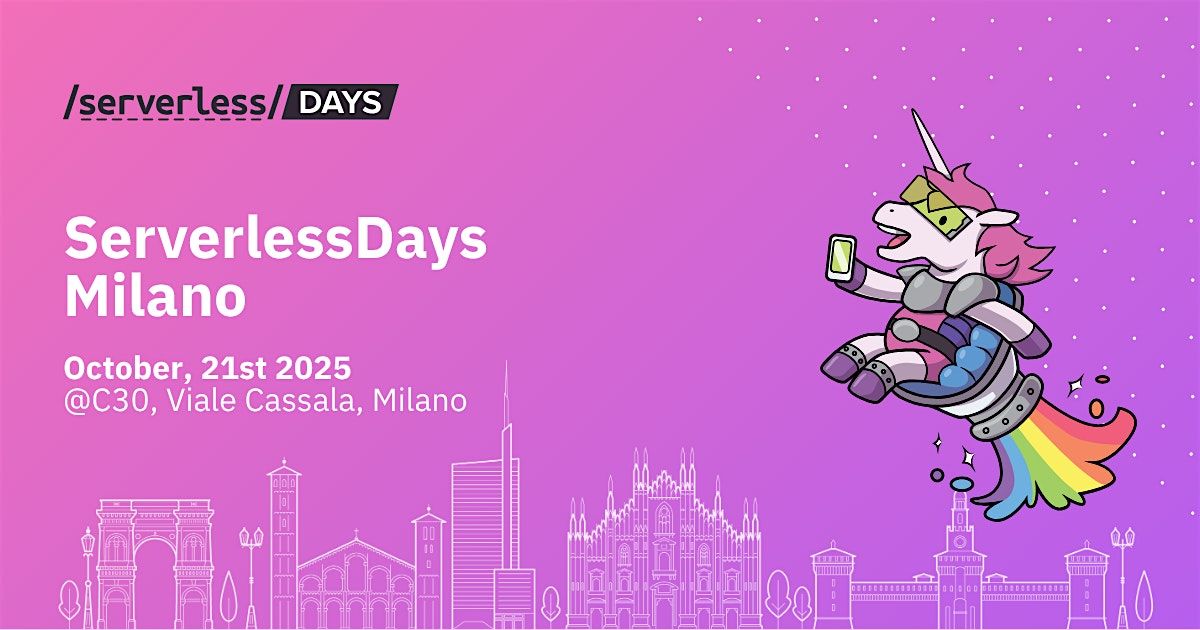 ServerlessDays Milano 2025