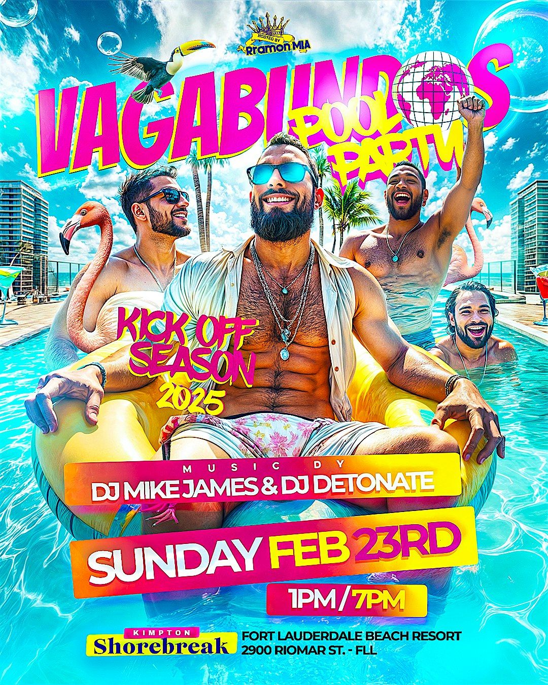 VAGABUNDOS POOL PARTY