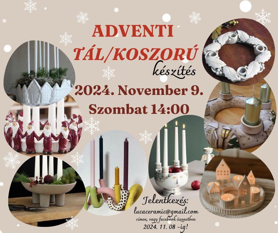 Adventi T\u00c1L\/KOSZOR\u00da k\u00e9sz\u00edt\u00e9s