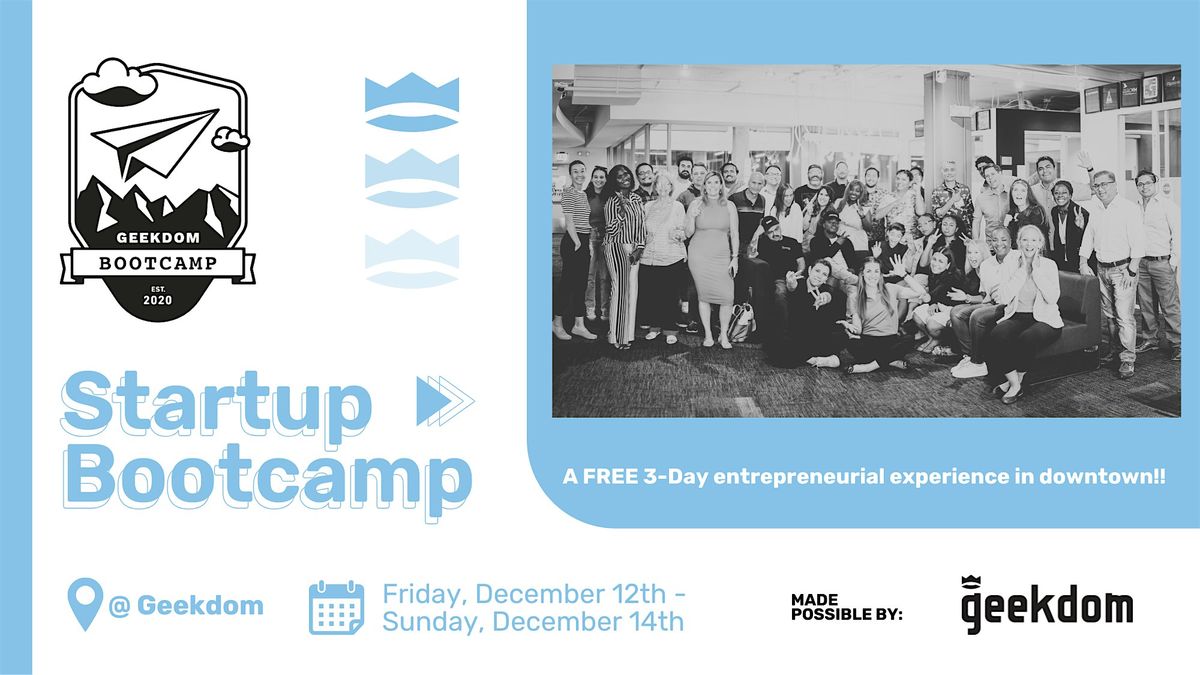 Startup Bootcamp -December 2025