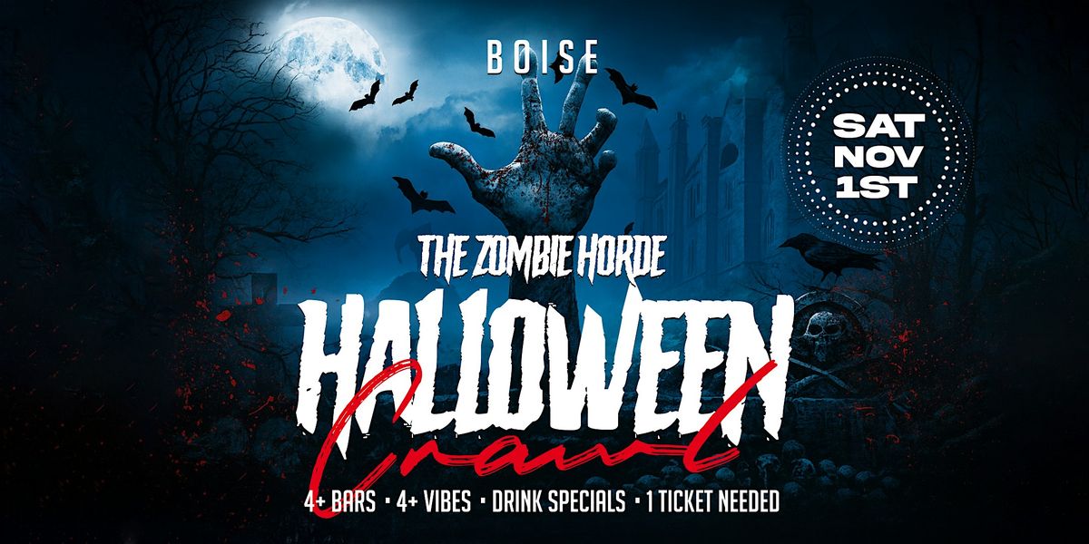 Zombie Horde Halloween Pub Crawl Boise 2025