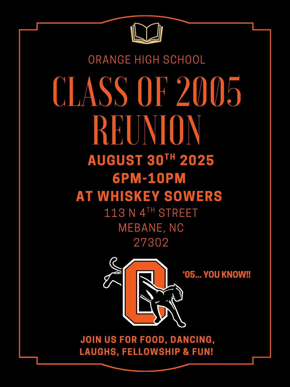 OHS Class of 2005 20th Reunion