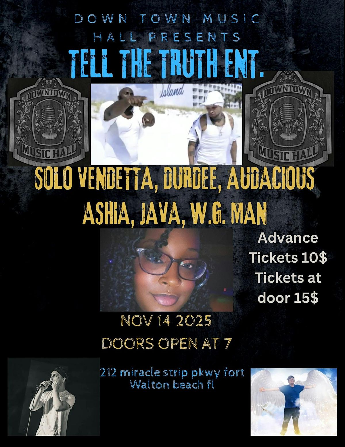 Downtown Music Hall Presents: Tell The Truth