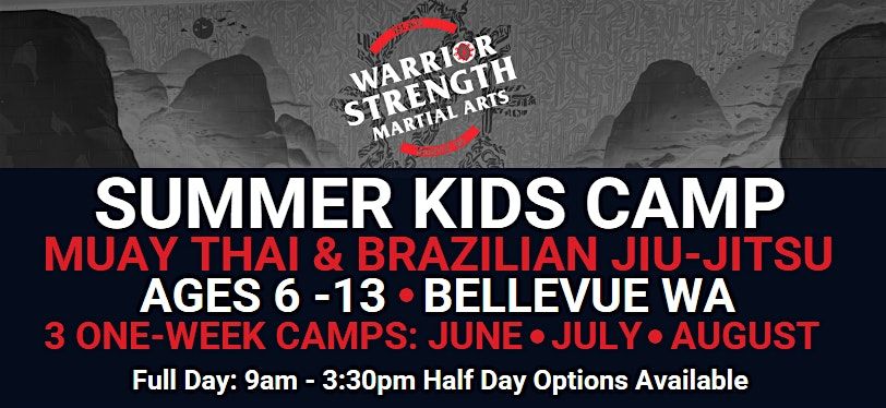 WSMA Kids BJJ & Muay Thai Summer Camp | 2025 (August 2025)
