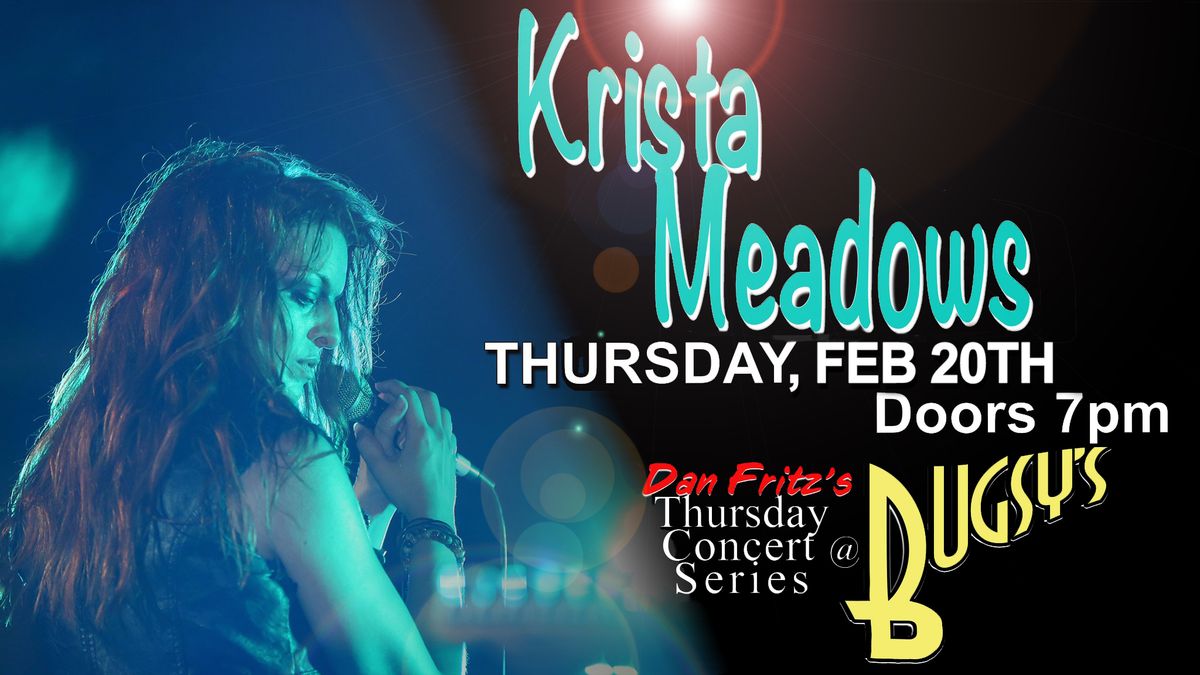 Krista Meadows (as herself) at Bugsy's 