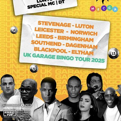 SUN CITY UK GARAGE BINGO