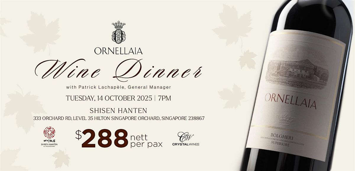 Ornellaia Wine Dinner
