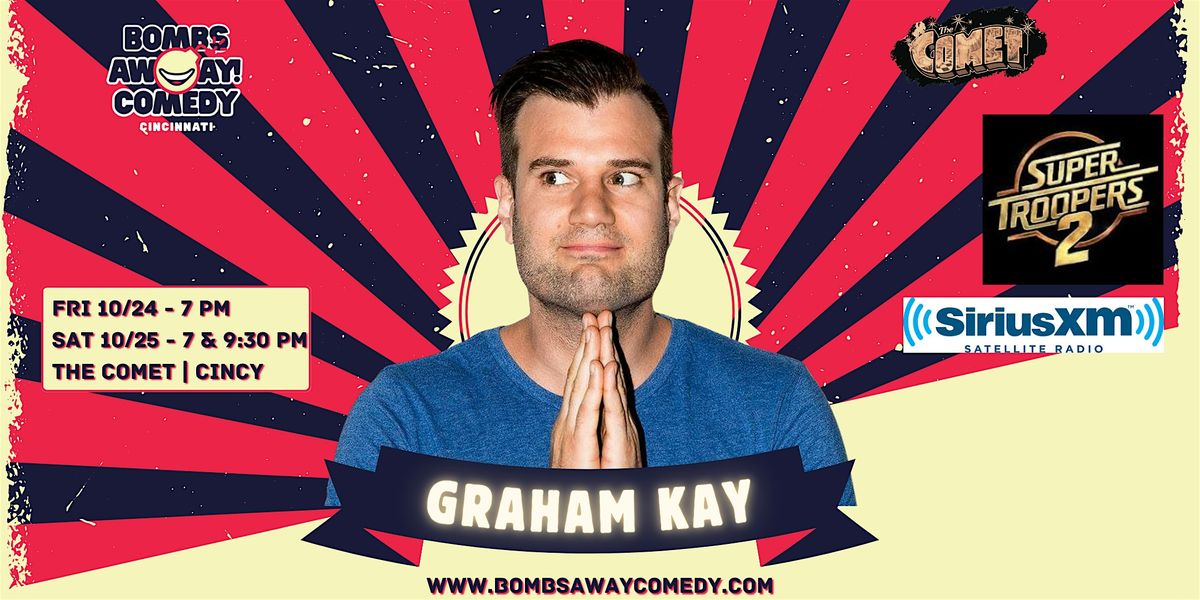 Comedy At The Comet | GRAHAM KAY (Saturday)
