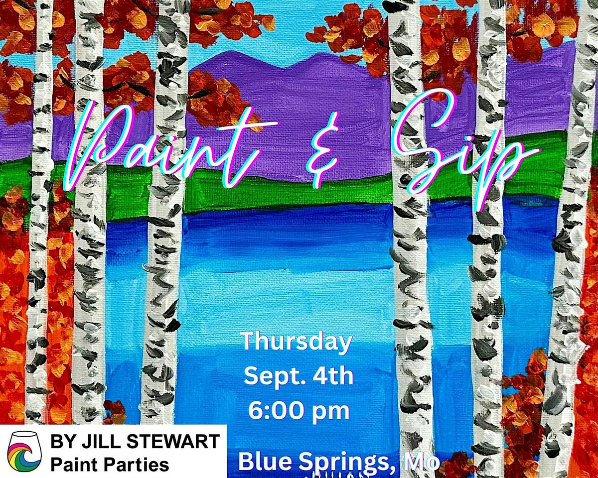 Autumn Pond Paint Party