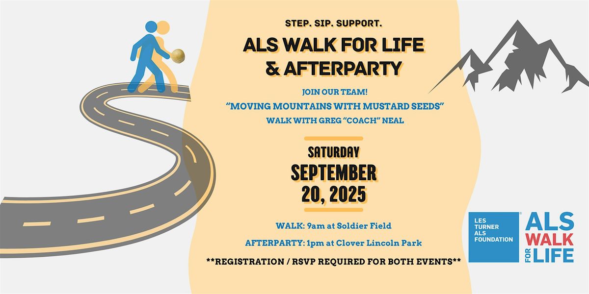 ALS Walk for Life & Afterparty - Walking Together with Greg "Coach" Neal