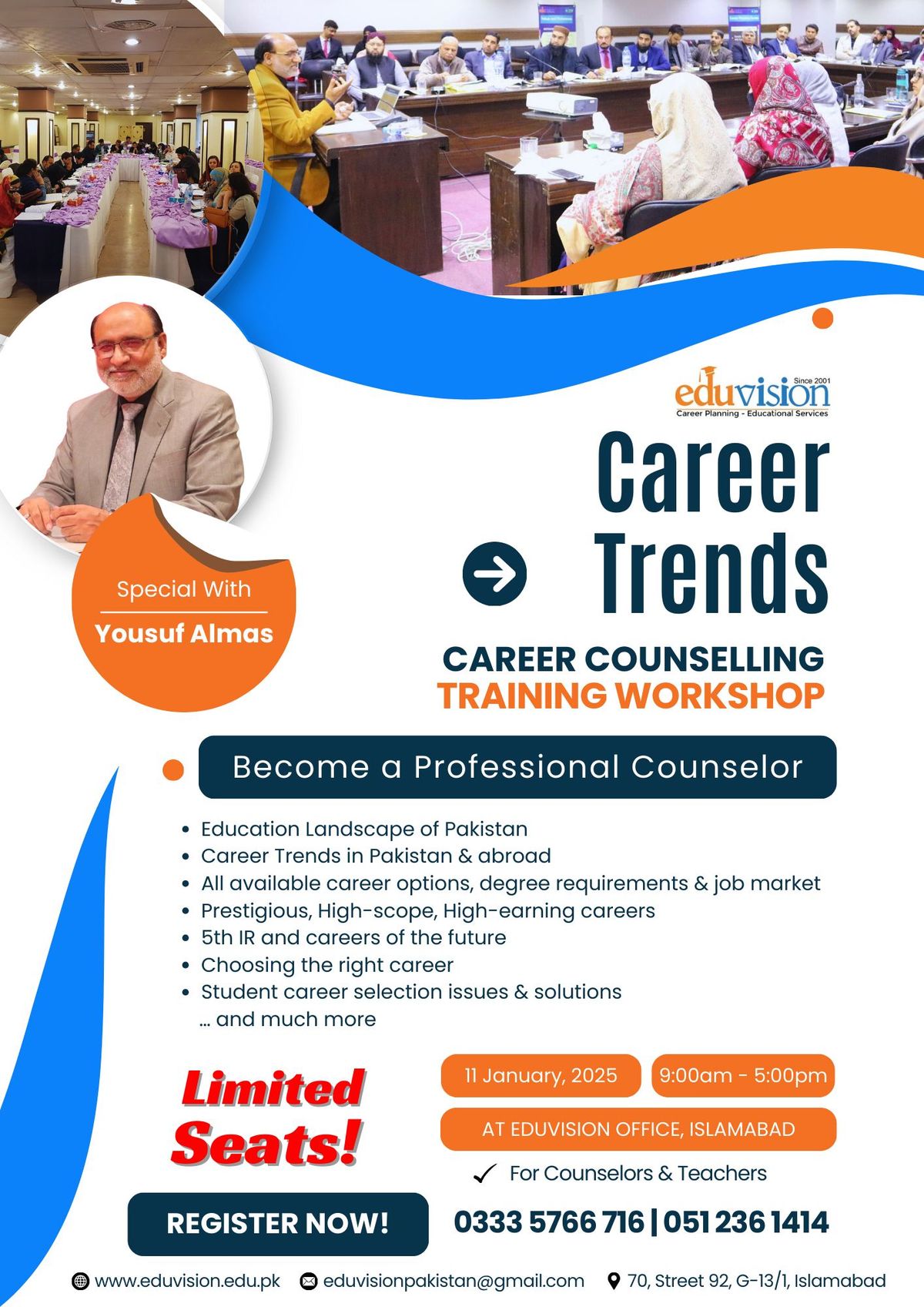 CAREER TRENDS Eduvision Career Counselling Training Workshop - Batch 24