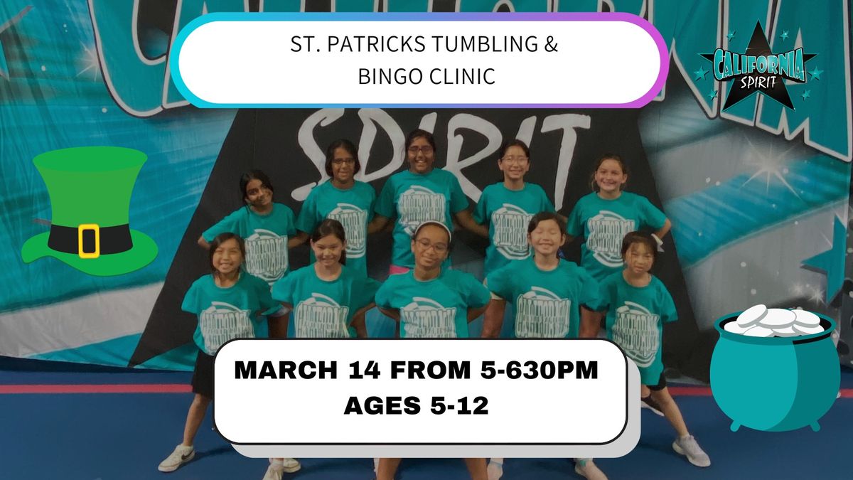 St. Patrick's BINGO & Tumbling