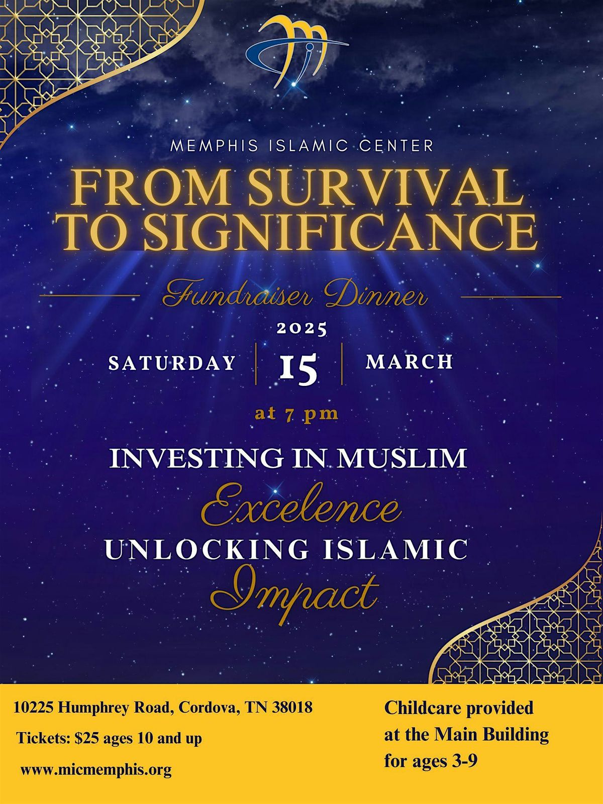 From Survival To Significance: MIC Annual Fundraiser Dinner 2025