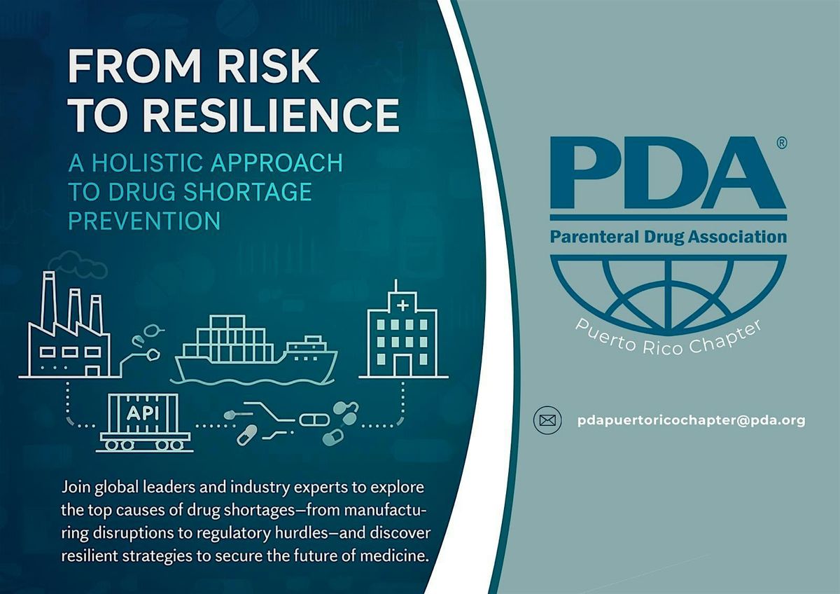 PDA PR Chapter Drug Shortages