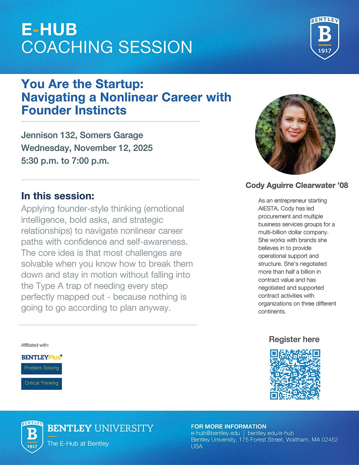 E-Hub Coaching Session with Cody Aguirre Clearwater