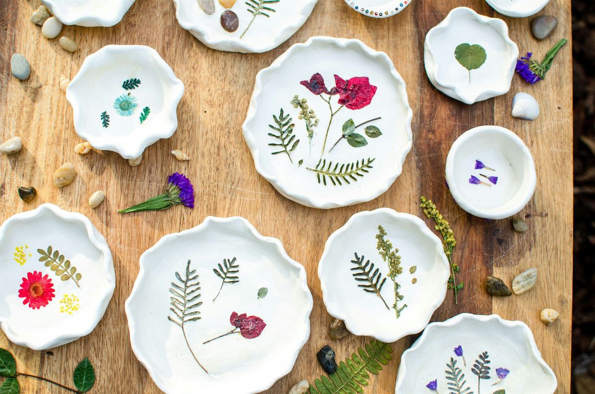 FREE Early Spring Family Day at A&H + Nature Pinch Pot Family Art Workshop