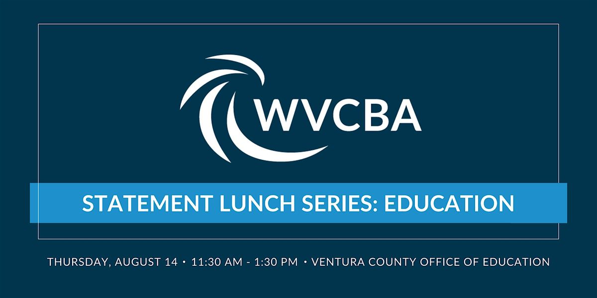 Statement Lunch Series: Education
