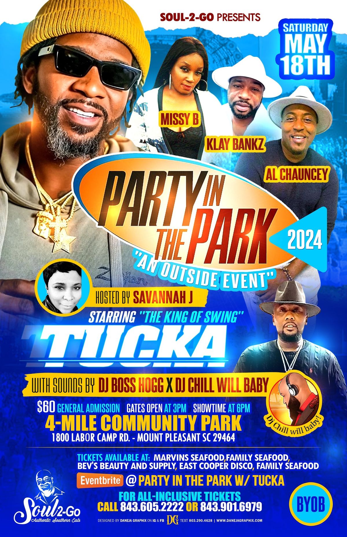 PARTY IN THE PARK W\/ TUCKA- 2024