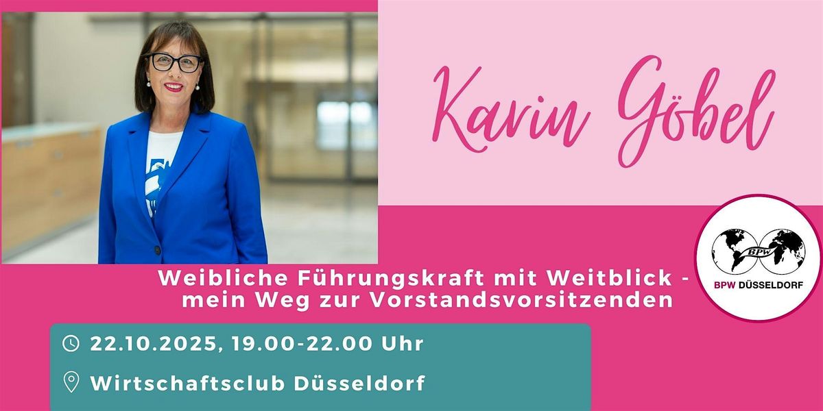 Weibliche F\u00fchrungskraft mit Weitblick - Mein Weg zur Vorstandsvorsitzenden